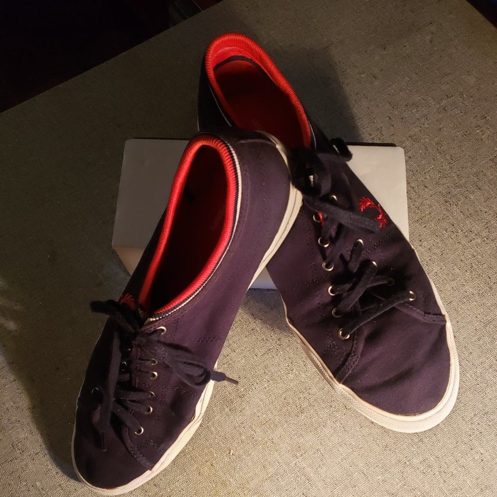 Fred Perry Red, White & Blue Sneakers